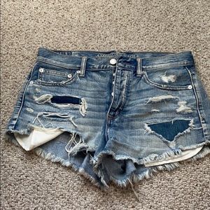 American Eagle vintage hi-rise festival shorts